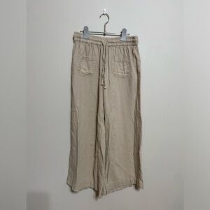 Dip Linen/Viscose Wide Leg Pants